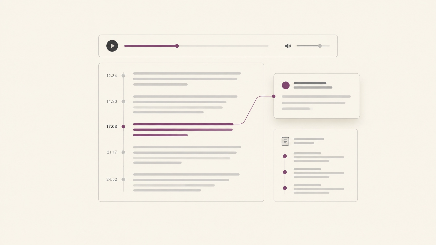 Video notes that outlast the playback: a workflow for lectures, talks and podcasts