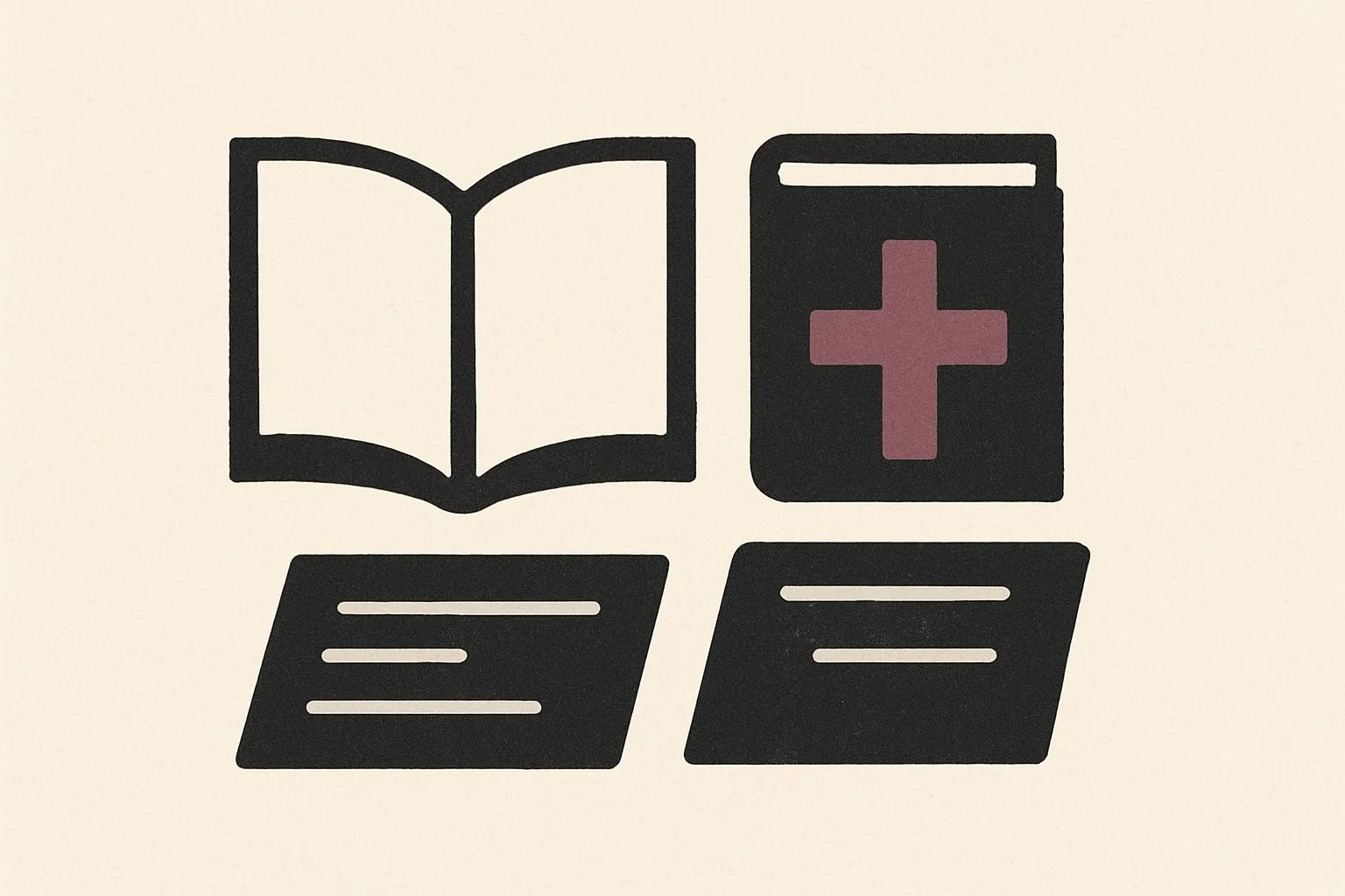 Editorial illustration for a section about 3. cross-content linking: connecting ideas across formats