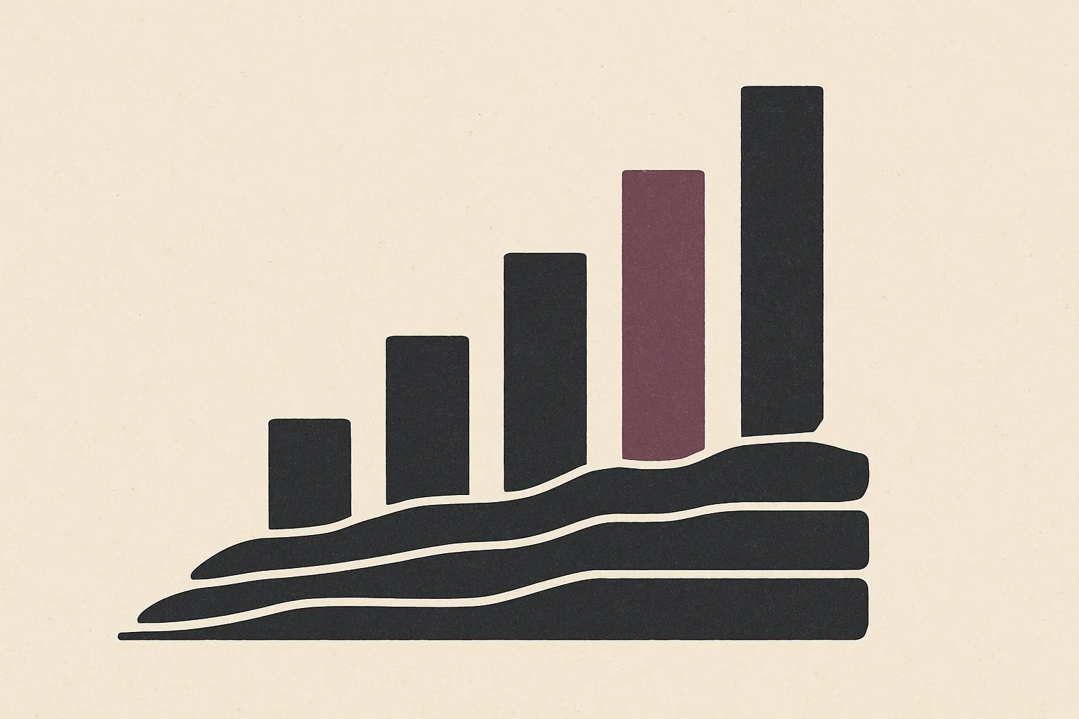 Editorial illustration for a section about use omphalis maps to surface missing connections