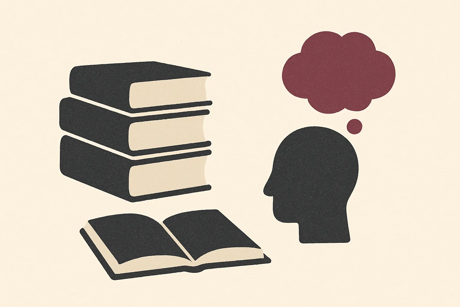 Editorial illustration for a section about 1. build a core library before diving in