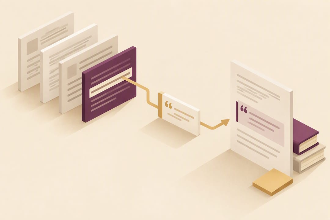 Save Time: Paste Ready Templates to Cite Passages in Student Notes